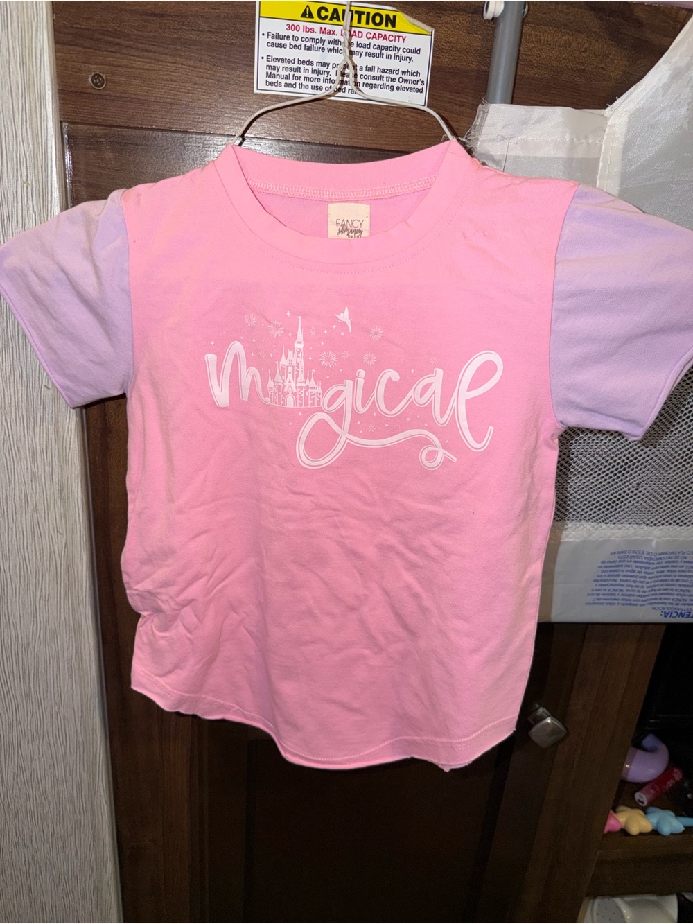 Fancy Shmancy Baby | magical colorblock short sleeve, size 4t
